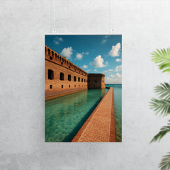 Fort Jefferson Dry Tortugas Florida USA poster 7