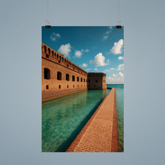 Fort Jefferson Dry Tortugas Florida USA poster 9