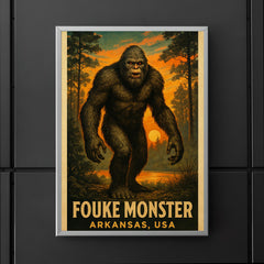 Fouke Monster Arkansas USA poster 5