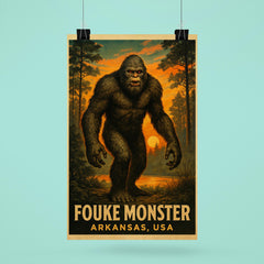 Fouke Monster Arkansas USA poster 6