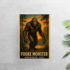 Fouke Monster Arkansas USA poster 7