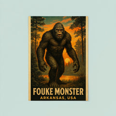 Fouke Monster Arkansas USA poster 8