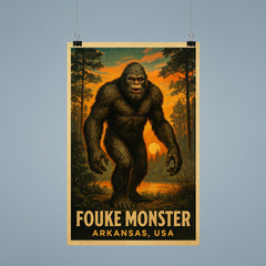 Fouke Monster Arkansas USA poster 9