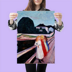 Four Girls on the Bridge by Edvard Munch, 1905 poster 3