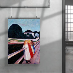 Four Girls on the Bridge by Edvard Munch, 1905 poster 4
