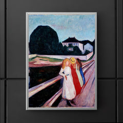 Four Girls on the Bridge by Edvard Munch, 1905 poster 5