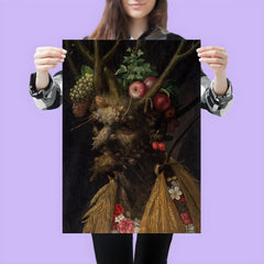 Four Seasons in One Head by Giuseppe Arcimboldo, 1590 poster 3