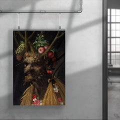 Four Seasons in One Head by Giuseppe Arcimboldo, 1590 poster 4