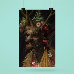 Four Seasons in One Head by Giuseppe Arcimboldo, 1590 poster 6