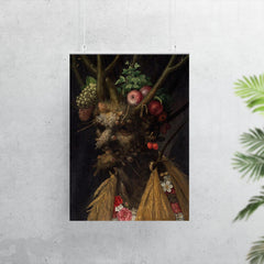 Four Seasons in One Head by Giuseppe Arcimboldo, 1590 poster 7