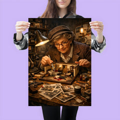 Frances Glessner Lee miniature crime scene workshop poster 3