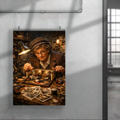 Frances Glessner Lee miniature crime scene workshop poster 4