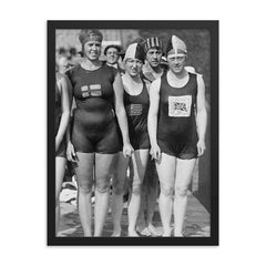 Frances Schroth framed print on a plain backdrop in size 18"x24".