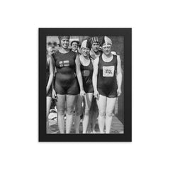 Frances Schroth framed print on a plain backdrop in size 8"x10".