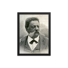 Francesco Cirio framed print on a plain backdrop in size 12"x16".
