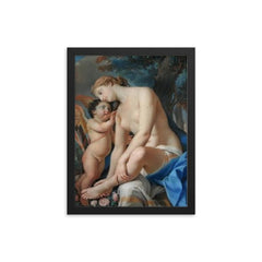 Francesco Pavona framed print on a plain backdrop in size 12"x16".
