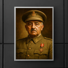 Francisco Franco portrait poster 5