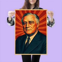 Franklin D Roosevelt poster 3