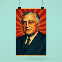 Franklin D Roosevelt poster 6