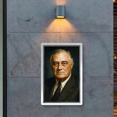 Franklin Delano Roosevelt portrait poster 2