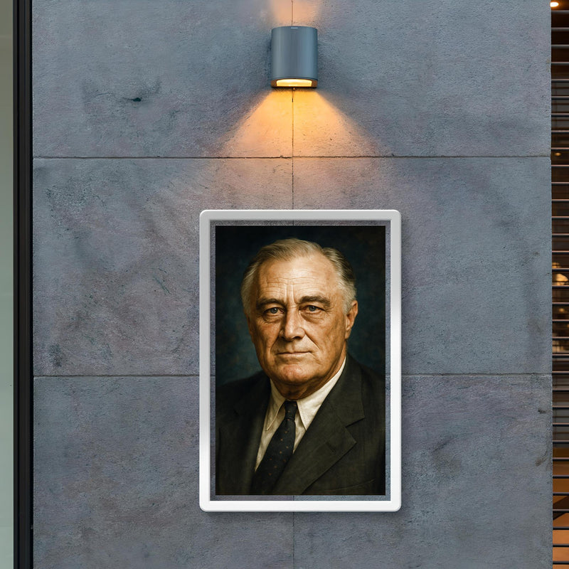 Franklin Delano Roosevelt portrait poster 2