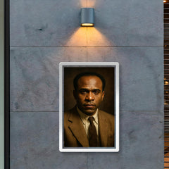 Frantz Fanon portrait poster 2