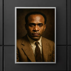 Frantz Fanon portrait poster 5