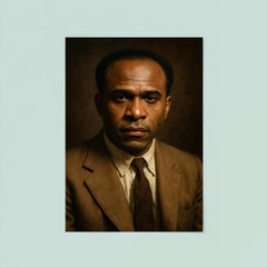 Frantz Fanon portrait poster 8