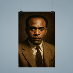 Frantz Fanon portrait poster 9