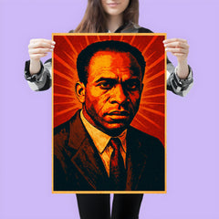 Frantz Fanon revolutionary psychiatrist portrait poster 3