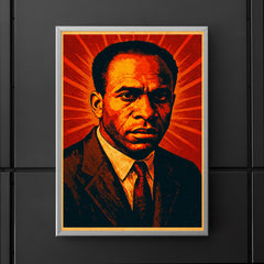 Frantz Fanon revolutionary psychiatrist portrait poster 5