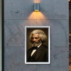 Frederick Douglass portrait poster 2
