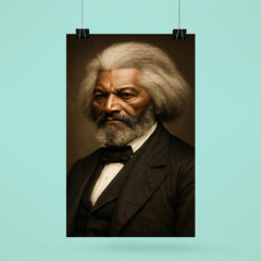Frederick Douglass portrait poster 6