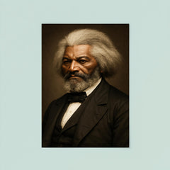 Frederick Douglass portrait poster 8