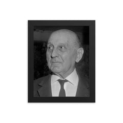 Frederik Jacobus Johannes Buytendijk framed print on a plain backdrop in size 8"x10".