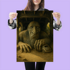 Fremont Troll Seattle USA poster 3