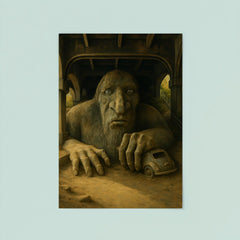 Fremont Troll Seattle USA poster 8