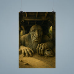 Fremont Troll Seattle USA poster 9