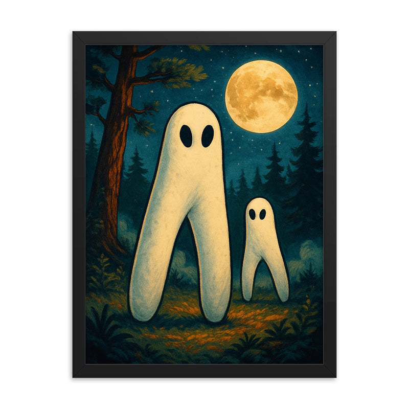 Fresno Nightcrawlers California USA framed print on a plain backdrop in size 18