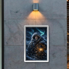Fridtjof Nansen in polar darkness poster 2