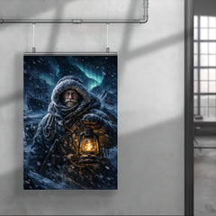 Fridtjof Nansen in polar darkness poster 4