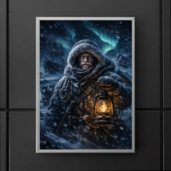 Fridtjof Nansen in polar darkness poster 5