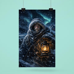 Fridtjof Nansen in polar darkness poster 6