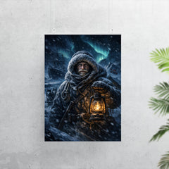 Fridtjof Nansen in polar darkness poster 7