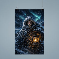 Fridtjof Nansen in polar darkness poster 9