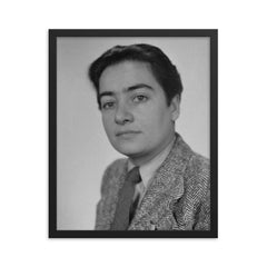 Frieda Belinfante framed print on a plain backdrop in size 16"x20".