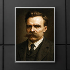 Friedrich Nietzsche portrait poster 5