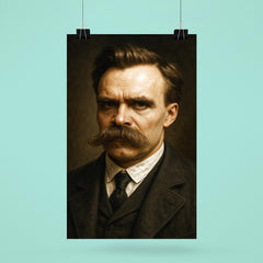 Friedrich Nietzsche portrait poster 6