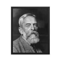 Friedrich von Wieser framed print on a plain backdrop in size 16"x20".