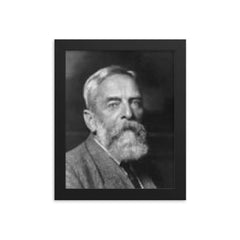 Friedrich von Wieser framed print on a plain backdrop in size 8"x10".